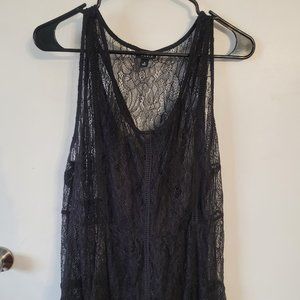 Torrid lace tank shirt size 3